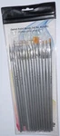 Fire Me Detail Paint Brush Set Of 15 Assorted For Acrylic Watercolor Oil. Fixed Price $11.95.