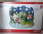 Creatology 3D Foam Structure Winter Santa Sleigh Kit Christmas Toy Diy Craft. Fixed Price $5.99.