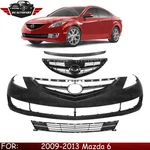 Front Bumper Cover Paintable & Grille Kit For 2009-2013 Mazda 6. Fixed Price $570.00.