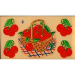 Duro Decal #52 Vintage Cherries Basket Kitchen Fruit Water Slide. Fixed Price $11.97.