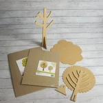 Kaisercraft Unfinished Wooden Trees Kits Home Decor Large Blanks Lot. Fixed Price $28.00.