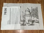 Tri-chem Liquid Embroidery 7636 Tea Time Picture To Paint. Fixed Price $7.99.