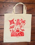 Maker's Mark Bourbon Whiskey Natural Canvas Tote Bag - 15"X16". Fixed Price $19.99.