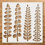 Foliage Plants Shapes For Creative Projects - Stencilair. Fixed Price $99.00.