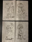 Artex Tri-chem Picture Set 4094 Big Hat Boy Girl Doll Holly Hobbie Paint. Fixed Price $14.99.