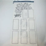 Mushroom Coupon Organizer #2937 Tri-chem Chart Picture To Paint Wallhanging 1985. Fixed Price $23.99.