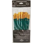 Royal Brush White Bristle Long Handle Value Pack SET-12/PKG. Fixed Price $16.47.