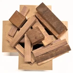Box Black Walnut Wooden Scrap Craft Carving Scroll Short Lumber Cutoff Boards. Fixed Price $45.77.