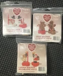 Napier Solid Pine Candle Holder/decorative Craft Kits Once Upon Heart Christm. Fixed Price $16.99.