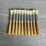 Lot Of 10 Vintage M. Grumbacher Gainsborough #1368 Size 2 Stencil Brushes Nos. Fixed Price $15.99.