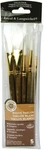 White Taklon Value Pack Brush Set 5/PKG. Fixed Price $12.76.