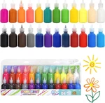 Darice Puff Paint, 24 Pack 3-D Fabric Classic Colors, Permanent Non-toxic. Fixed Price $40.50.