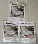 Bucilla Floral Cameo Cross Stitch Embroidery Kits Quilt & Pillow Shams Unopened. Fixed Price $195.00.