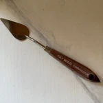 Connoisseur Italy Artist Palette Knife With Wooden Handle Spatula Oil Paint. Fixed Price $28.00.