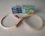 Melissa & Doug Wooden Figure 8 Track And Railway Train Set W/ Shadow Box 30 Pcs. Fixed Price $31.99.