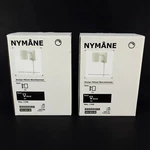 (lot Of 2) Ikea Nymane Wall/reading Lamp Dimmable Metal White. Fixed Price $90.07.