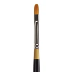 Kingart Premium Synthetic Paint Brush Set With Black Gold Handle 4 Pack. Fixed Price $10.79.
