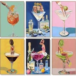 Dazzledots 6 Pack Diamond Art Kits For Adults, Cocktail Painting 5D D.... Fixed Price $29.86.