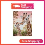 Vaiieyo 5D Diy Diamond Art Kits For Adults Giraffe, Painting Animal, Ful. Fixed Price $12.83.