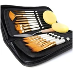 Artify 18-PIECE Paint Brush Set For Acrylics & Watercolors. Fixed Price $33.59.