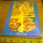 Vintage Meyercord Decorator Water Decal X408C. Fixed Price $7.00.