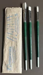 3 Vintage Grumbacher Gainsborough Oil Paint Brushes 1271F 12, 1271B 10 1271R 8. Fixed Price $149.99.