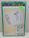 Bucilla Morning Glories Colorpoint Paint Stitching Kit Placemat Napkin Set. Fixed Price $10.60.