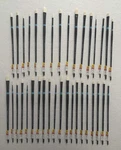 (36) Princeton Aspen Long Handle Synthetic Oil /acrylic Paint Brushes - New. Fixed Price $129.42.
