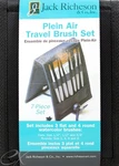 Jack Richeson 713995 Watermedia Pocket Plein Air Brush Set Watercolor Gouache. Fixed Price $93.68.