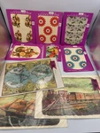 Meyercord Decals Vintage Lot Of 11! Flowers Map Fruit Train Ship. Fixed Price $24.00.