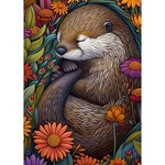 Diamond Painting For Adults, Otter Art Kits, 5D Animals. Fixed Price $18.99.