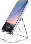 Cell Phone Stand, Desk Accessories - Clear Office Holder, Acrylic. Fixed Price $18.72.