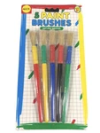 Alex 5 Paint Brushes Natural Bristles Factory Sealed. Fixed Price $19.00.