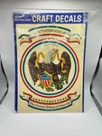Meyercord Eagle Bicentennial Stars Sheild Decal Patriotic Decor Usa Vtg New. Fixed Price $5.95.