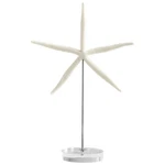 Cyan Design Royal Sea Star Sculpture, White/polished Nickel - 9125. Fixed Price $242.50.