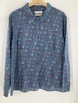 Seasalt The Larissa Shirt L/ Sleeve Roll Tab Paint Brushes Print Uk 18 Vgc #D5. Fixed Price $24.48.