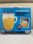 Big Mouth Frosty Beer Mug Inflatable Cooler 18"H 12"W Inflate & Add Ice!!!. Fixed Price $15.00.