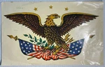 Vintage Patriotic Eagle American Flag Waterslide Decal Unused Wwii Era Meyer. Fixed Price $39.99.