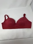 Soma Enbliss Lace Wireless Bra Paint The Town Red Nwt Sz 40C. Fixed Price $34.99.