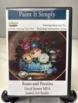 Paint It Simply Roses Peonies Dvd Art Instruction David Jansen Mda 4-HOUR Beginn. Fixed Price $15.07.