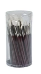 Sax Optimum White Synthetic Taklon Paint Brushes, Assorted Sizes, Set Of 72. Fixed Price $49.99.
