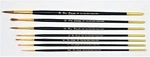 Red Sable Creative Mark Pro Stroke 49R Round Art Oil Paint Brush Set (7) New. Fixed Price $99.95.