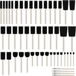 50PCS Foam Brush And Round Stencil Set 10 Sizes With High Density. Fixed Price $15.40.