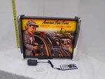 American Flyer Trains Led Display Lighted Sign Lightbox Wall Hanging. Fixed Price $125.00.