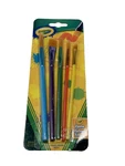 5 Count 1 Pack Crayola Paint Brushes. Fixed Price $6.00.