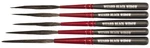 Andrew Mack Wizard Black Widow Scroll Striper Sizes 000, 1, 2 Set Wbw. Fixed Price $51.99.