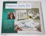 Plaid One Stroke Studio Kit Donna Dewberry Learn To Paint Dvd #AD381. Fixed Price $31.99.