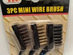 Illinois Industrial Tools Mini Wire 3 Pc Set Brushes #20101 Sealed. Fixed Price $8.50.