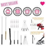 Essential 31-PIECE Spray Tool Cleaning Set With Universal Filters And Brushes. Fixed Price $18.99.