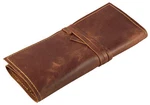 Leather Pencil Roll Case Pouch Carrier Artist Brush Tool Holder Organizer. Fixed Price $29.97.